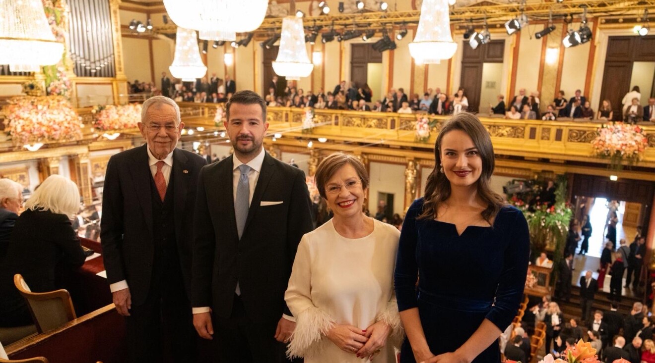 Milatović sa suprugom Milenom na Novogodišnjem koncertu Bečke filharmonije: Dodatno potvrđeni snažni odnosi Crne Gore i Austrije