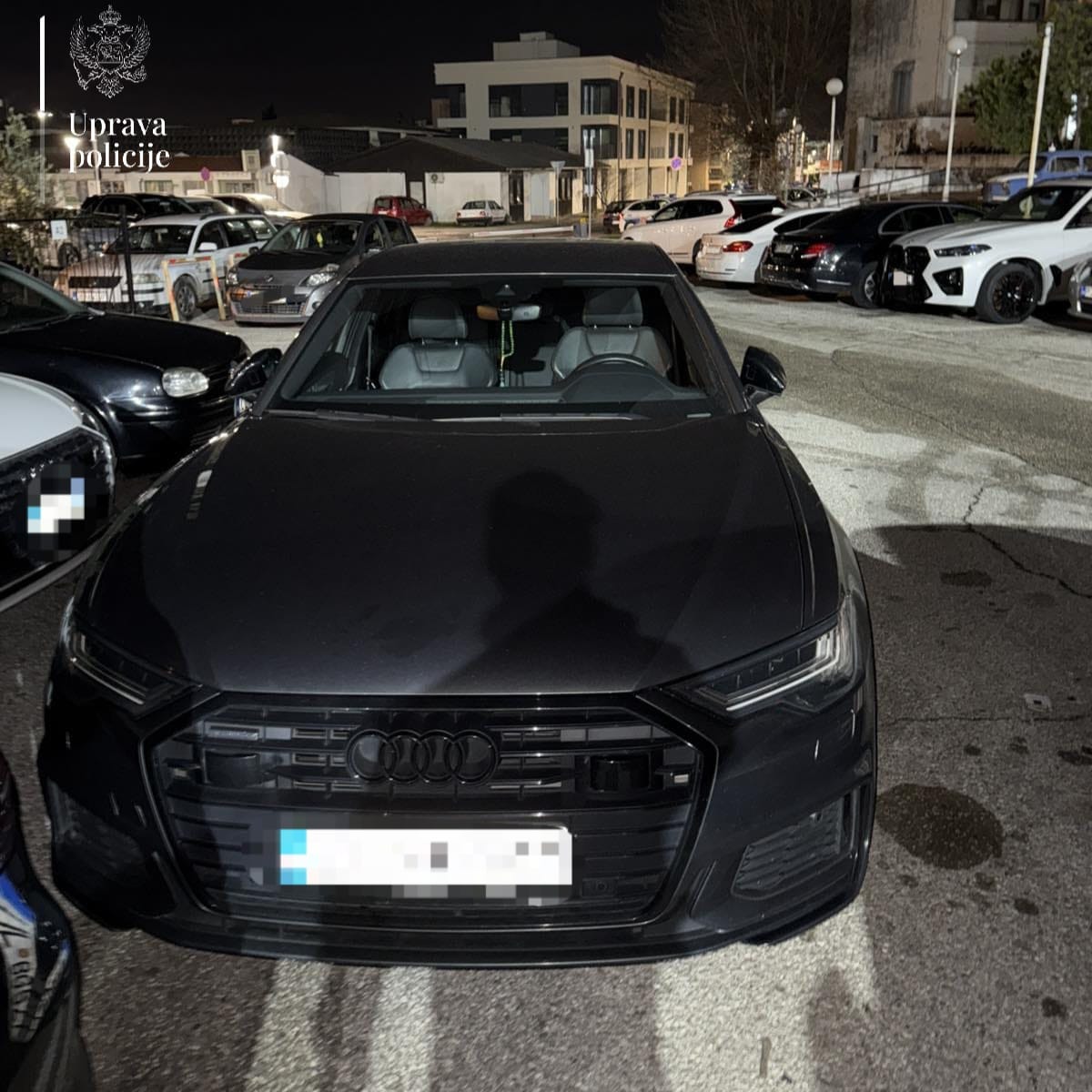 Ulcinj: Od pripadnika organizovane kriminalne grupe oduzet Audi A6
