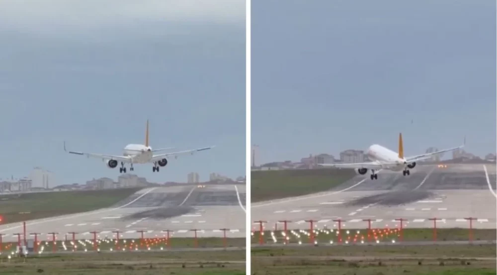 Oluja onemogućila slijetanje putničkom avionu u Istanbulu