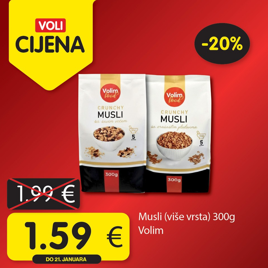 Nove Voli cijene su tu!