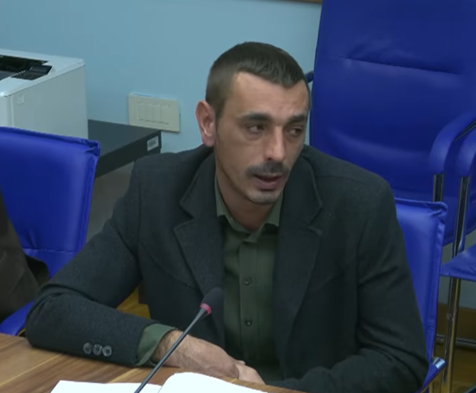 Marinko Purić, Foto: Printscreen/ YouTube/ Skupština Crne Gore