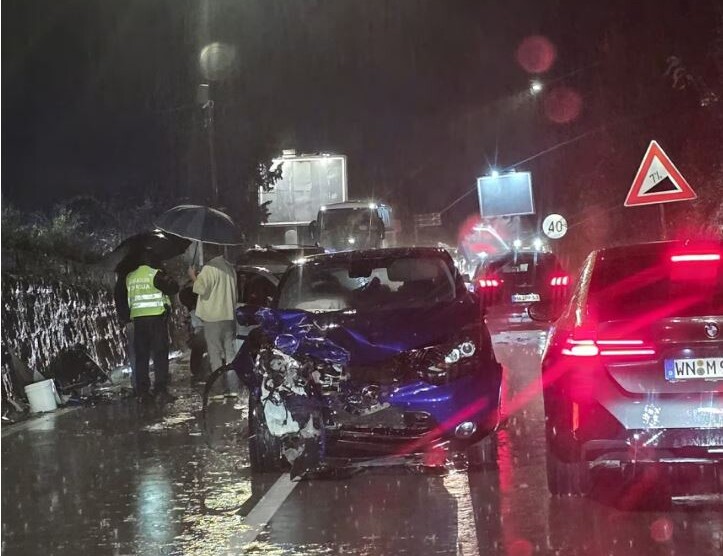 Udes na putu Budva–Petrovac, nije bilo povrijeđenih