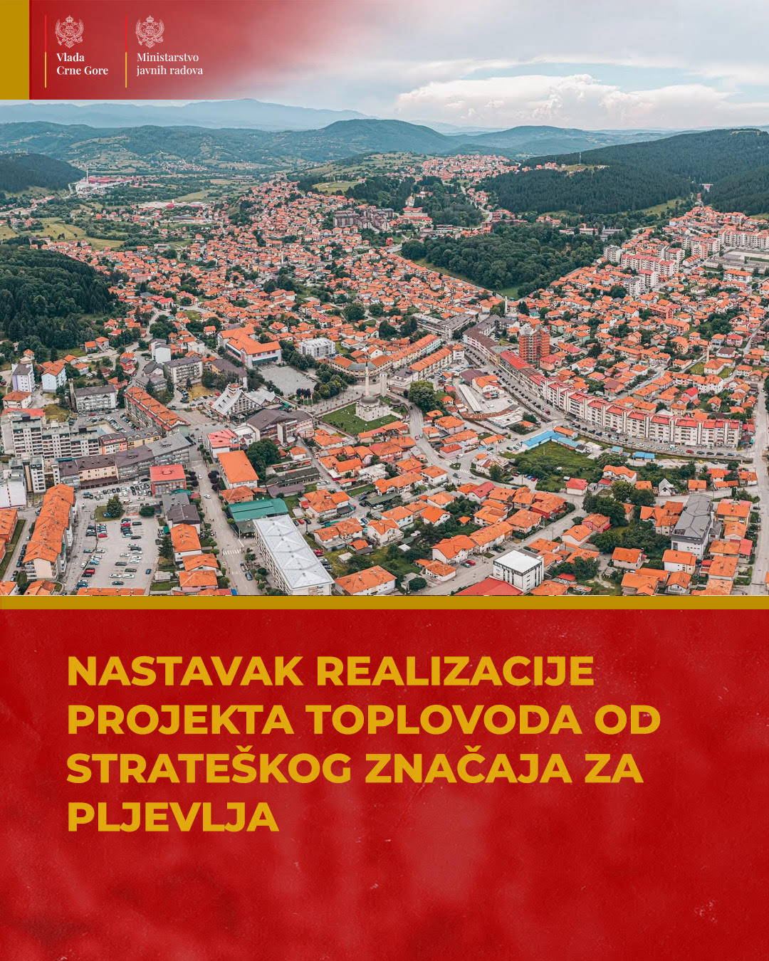 Potpisan ugovor za izgradnju II i III faze toplovoda od TE Pljevlja do grada