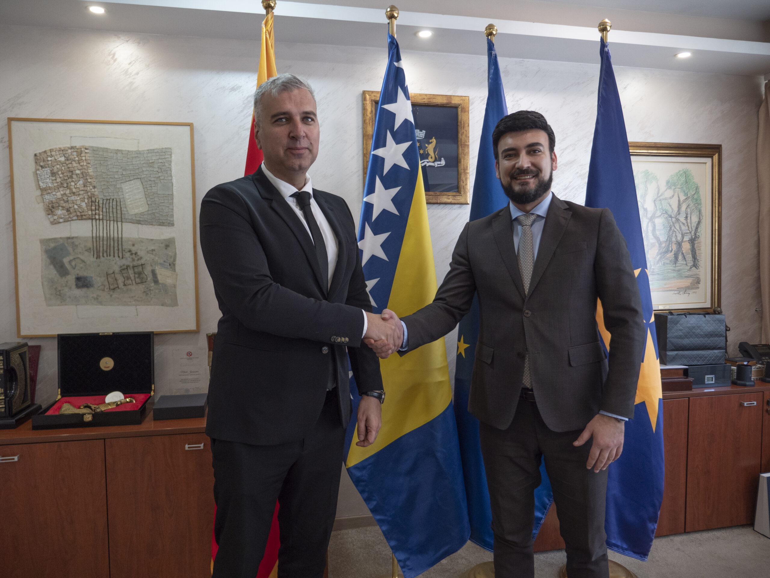 Jovanović primio ambasadora BiH u CG: Fokus na institucionalnu i regionalnu saradnju
