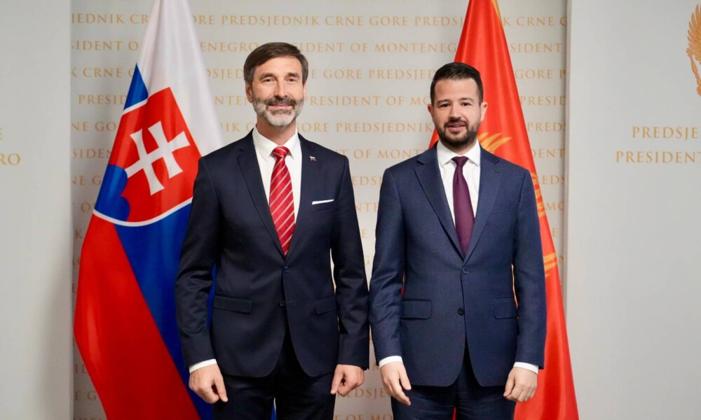 Milatović – Blanar: Slovačka snažan partner Crne Gore na putu ka EU