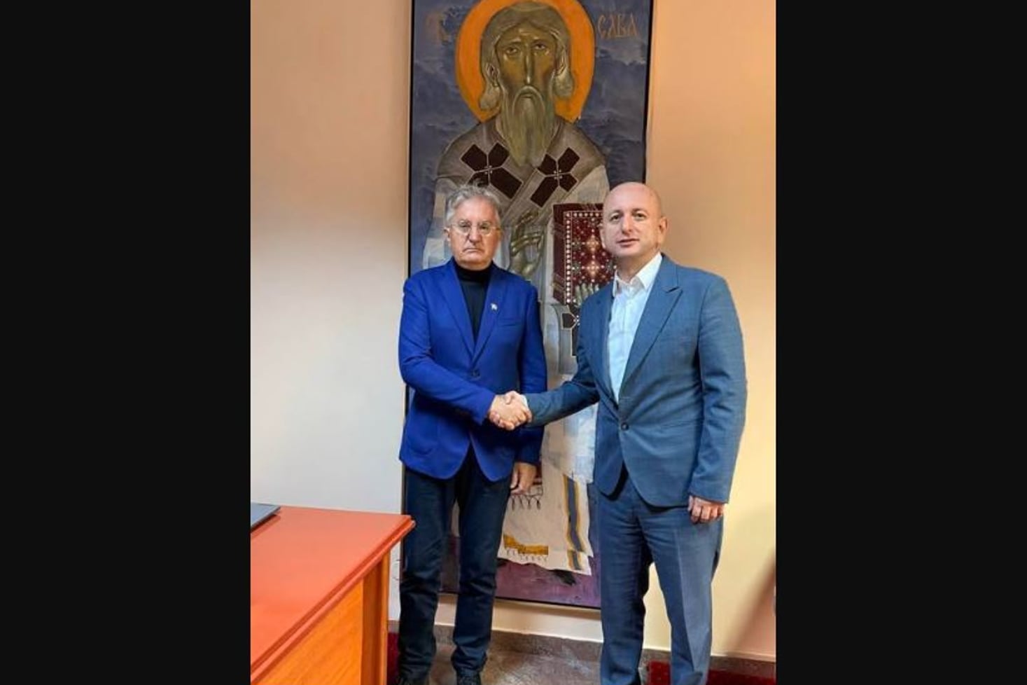 O inicijativi da srpski jezik bude službeni: Knežević sa Rodićem razgovarao o zahtjevima DNP-a