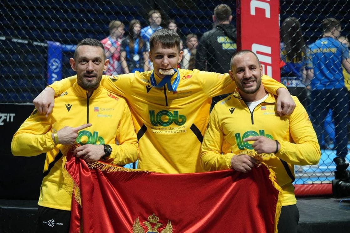 Tri medalje za Crnu Goru: MMA reprezentacija ostvarila istorijski uspjeh na EP u Beogradu