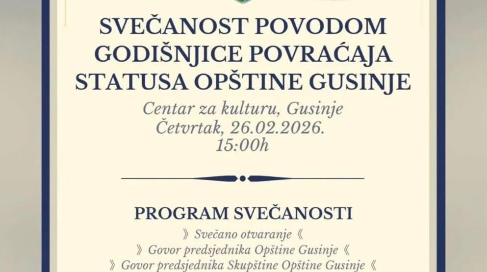 DPS Gusinje: Odbornici DPS-a u Gusinju neće prisustvovati “porodičnim okupljanjima”