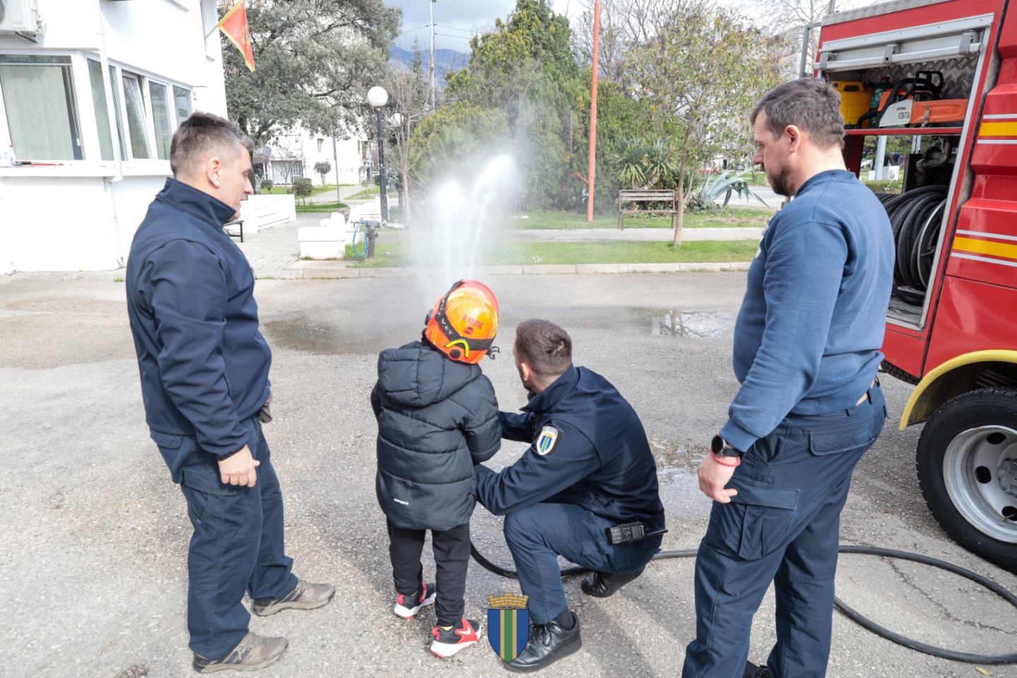 Barska Služba zaštite i spašavanja otvorila vrata Vatrogasne stanice za predškolce