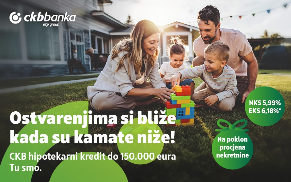 Ostvarenjima si bliže kada su kamate niže!