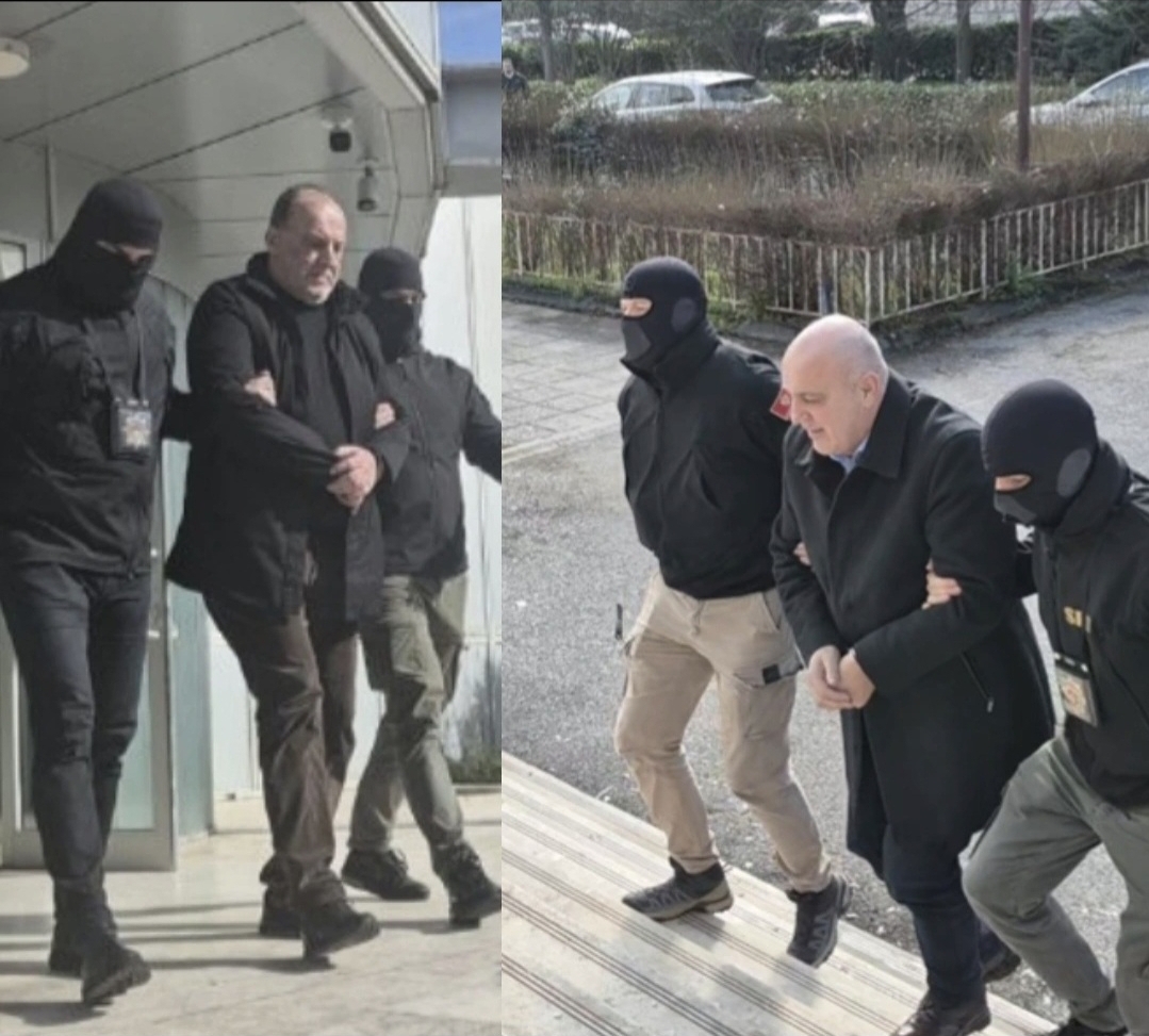 (FOTO/ VIDEO) Blažo Šaranović i Duško Radunović saslušani u SPO