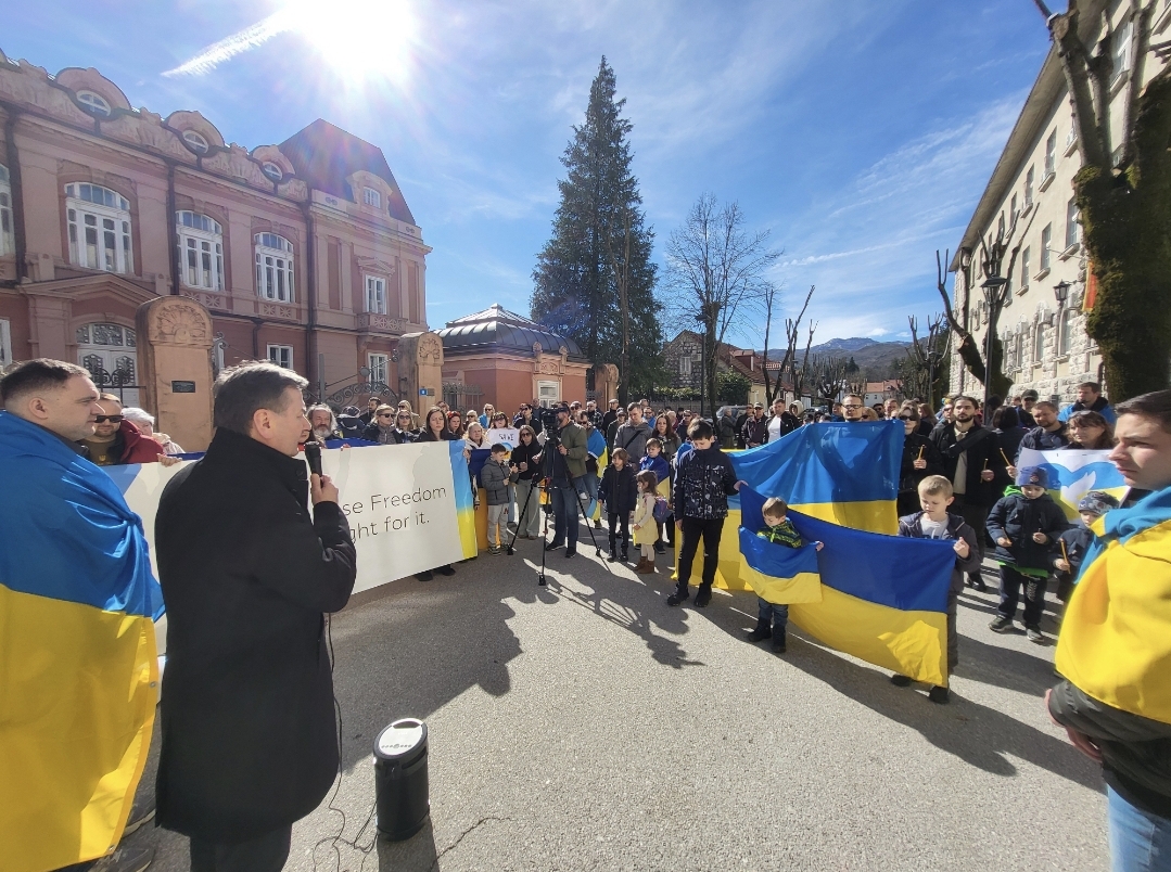 Ambasada Ukrajine: Cetinje srce crnogorske podrške Ukrajini