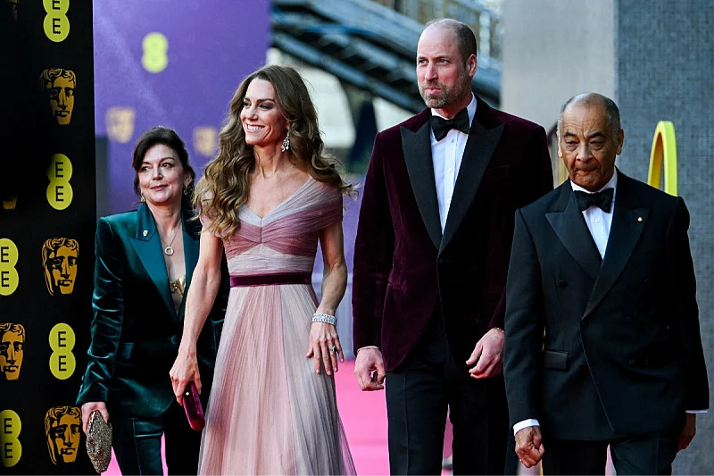 Princ William i Kate Middleton ignorisali provokativno pitanje na dodjeli BAFTA nagrada