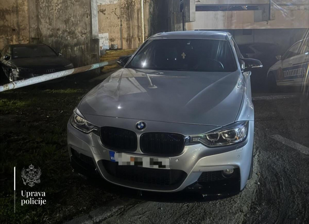 UP: Ulcinjaninu oduzet BMW