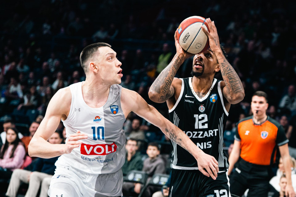Budućnost poražena u Areni: Partizan slavio ubjedljivu pobjedu