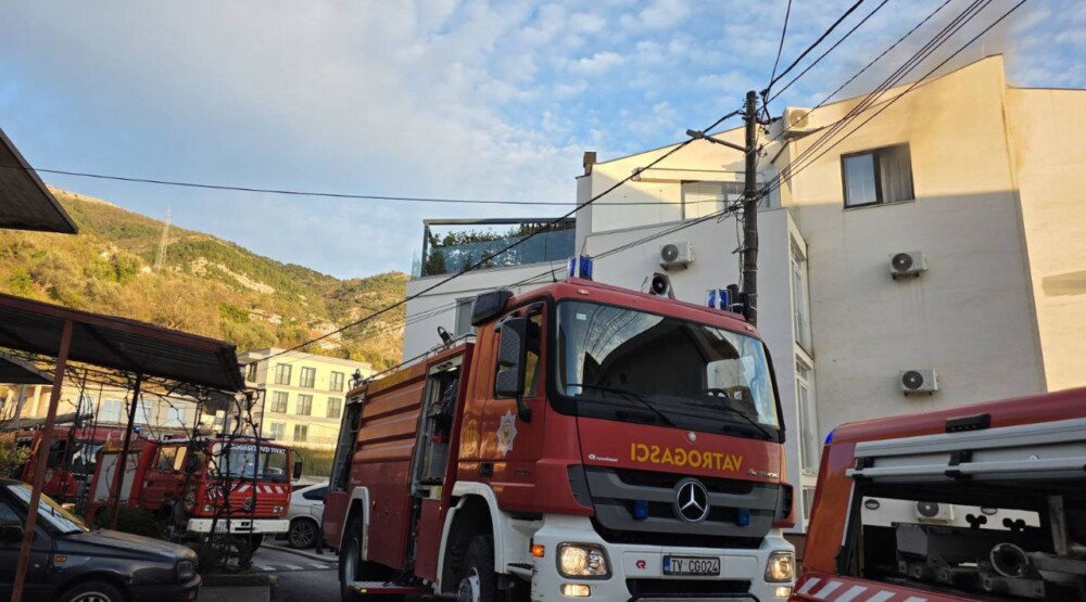 Tivat: Gorio stan, nema povrijeđenih, spašena mačka