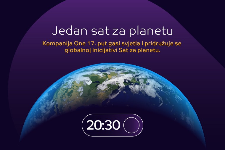 Sat za planetu – Kompanija One 17. put gasi svjetla