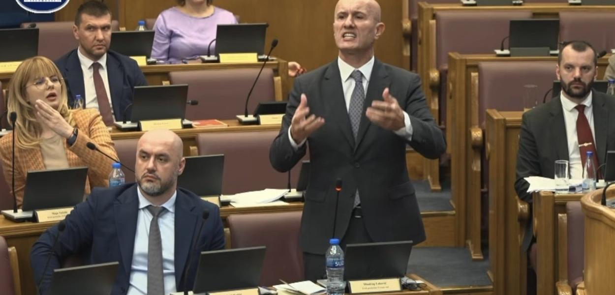 Nedović signalizirala prekid govora partijskog kolege Lakovića (VIDEO)