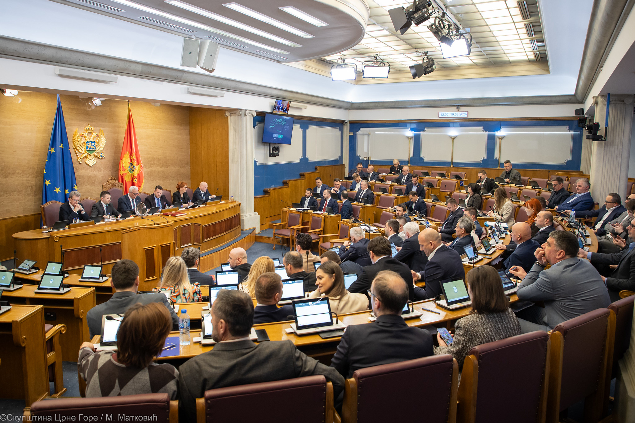Pred poslanicima Ivanović, Radunović, Joković i Ćulafić