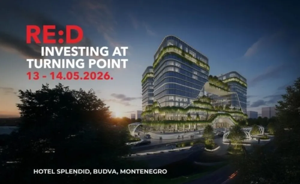 Crna Gora opet u centru pažnje svjetskih investitora: Konferencija RE:D 2026 spaja kapital i viziju budućnosti