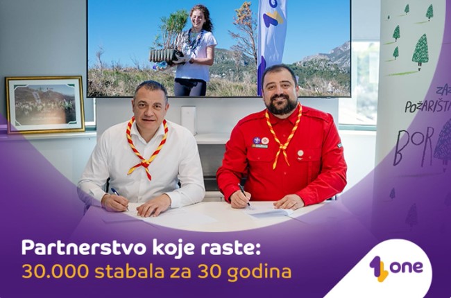 Partnerstvo koje raste: 30 hiljada stabala za 30 godina