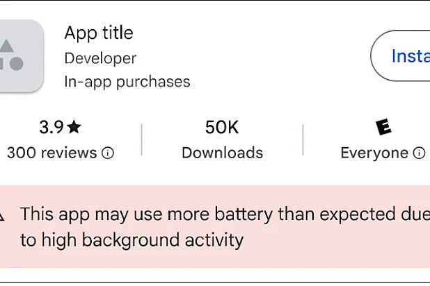 Nova opcija u Play Store-u: UPOZORENJA za aplikacije koje prekomjerno PRAZNE BATERIJU