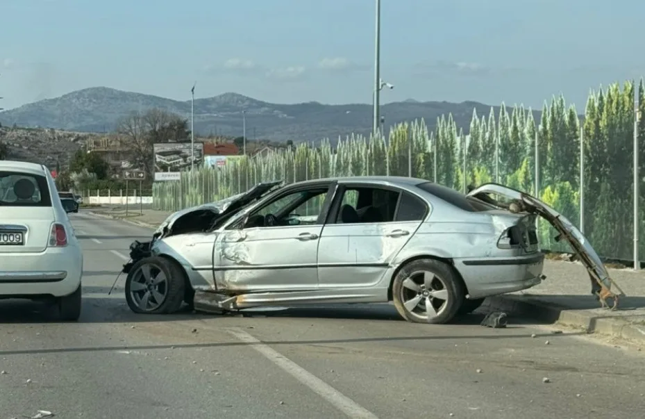Cetinjski put: Saobraćajna nezgoda, povrijeđena jedna osoba