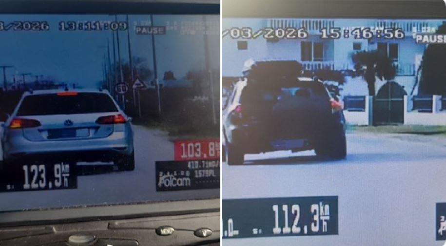 Uhapšena dva vozača, prekoračili brzinu