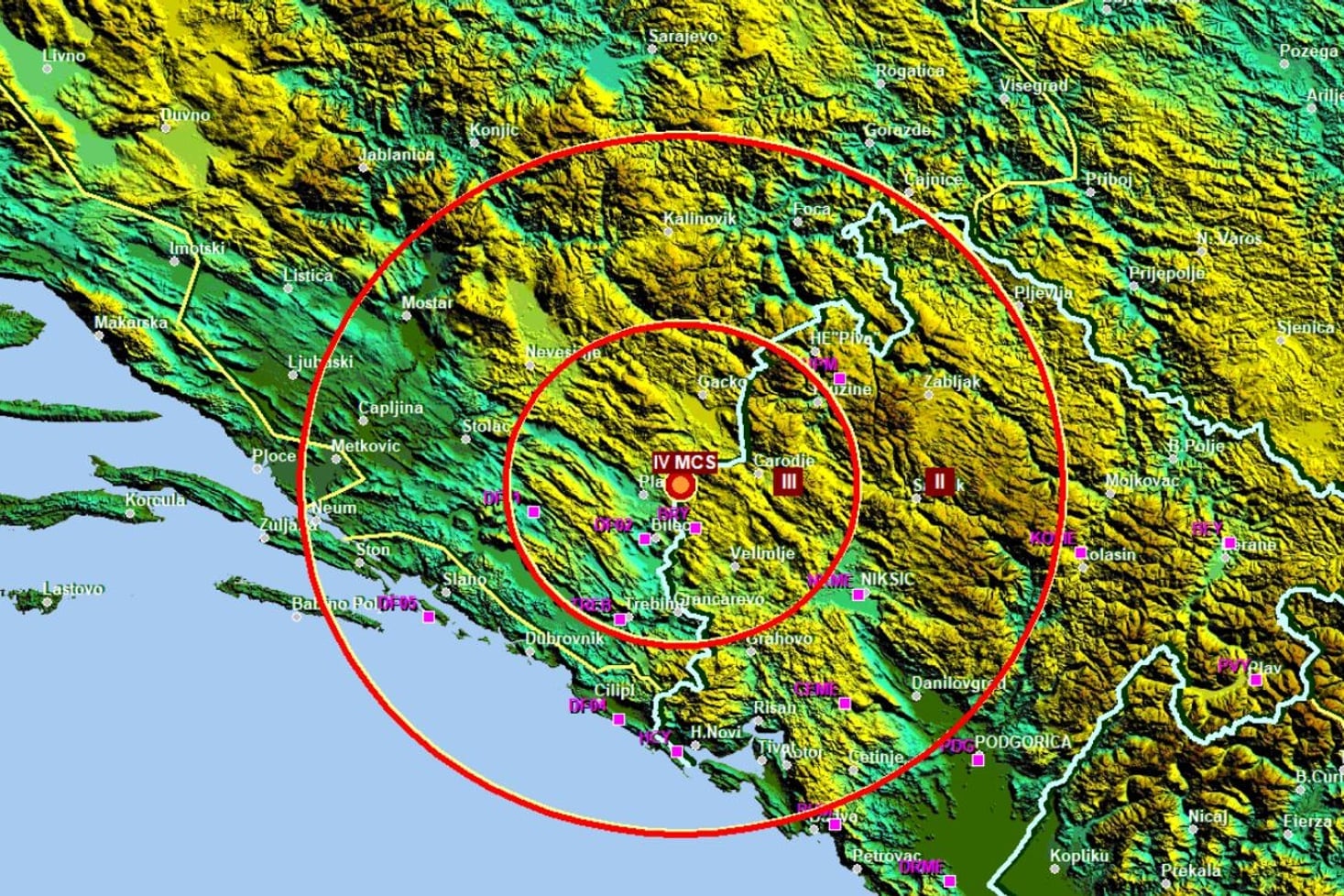 Zemljotres u BiH, osjetio se i u Crnoj Gori