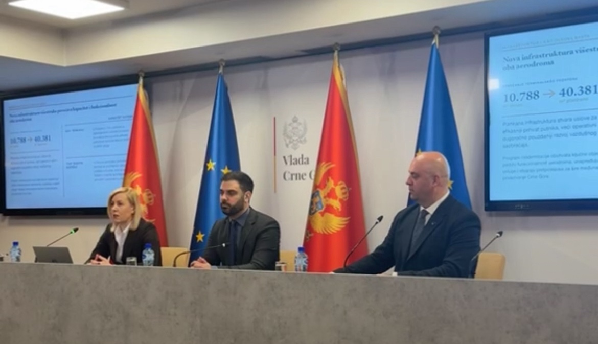 Aerodromi Crne Gore idu južnokorejskoj kompaniji IAC na 30 godina; Radulović: Nakon isteka koncesije imovina ostaje državi