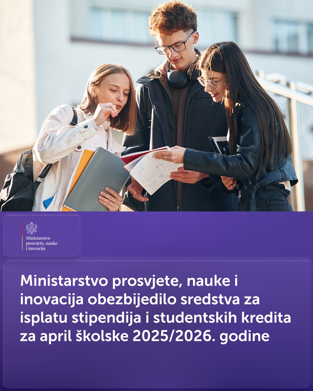 Kreće isplata stipendija i studentskih kredita za april