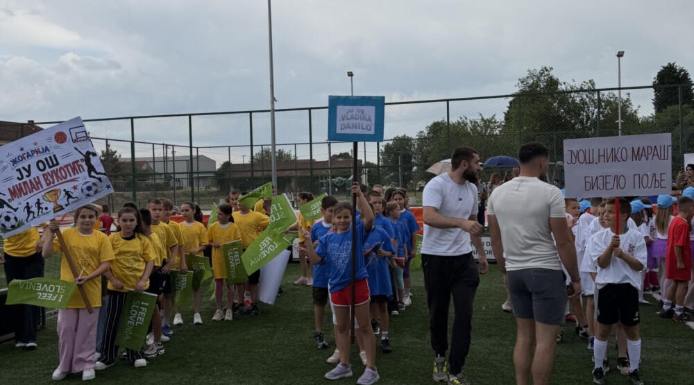 „Žogarija“ u Zeti okupila mališane u duhu sporta, zajedništva i evropskih vrijednosti