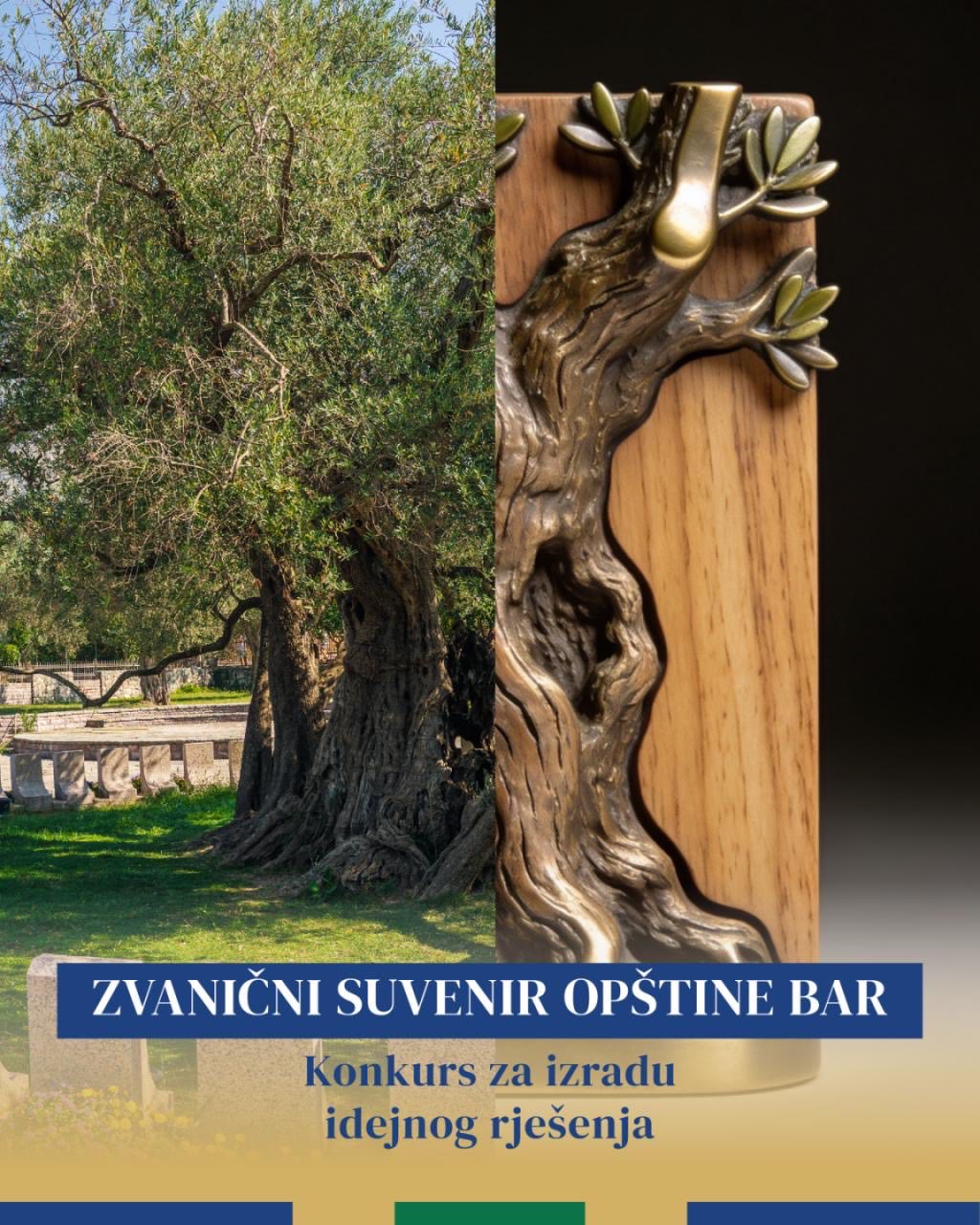 Bar dobija svoj zvanični suvenir: Raspisan Konkurs za izradu idejnog rješenja, novčane nagrade za tri najbolja