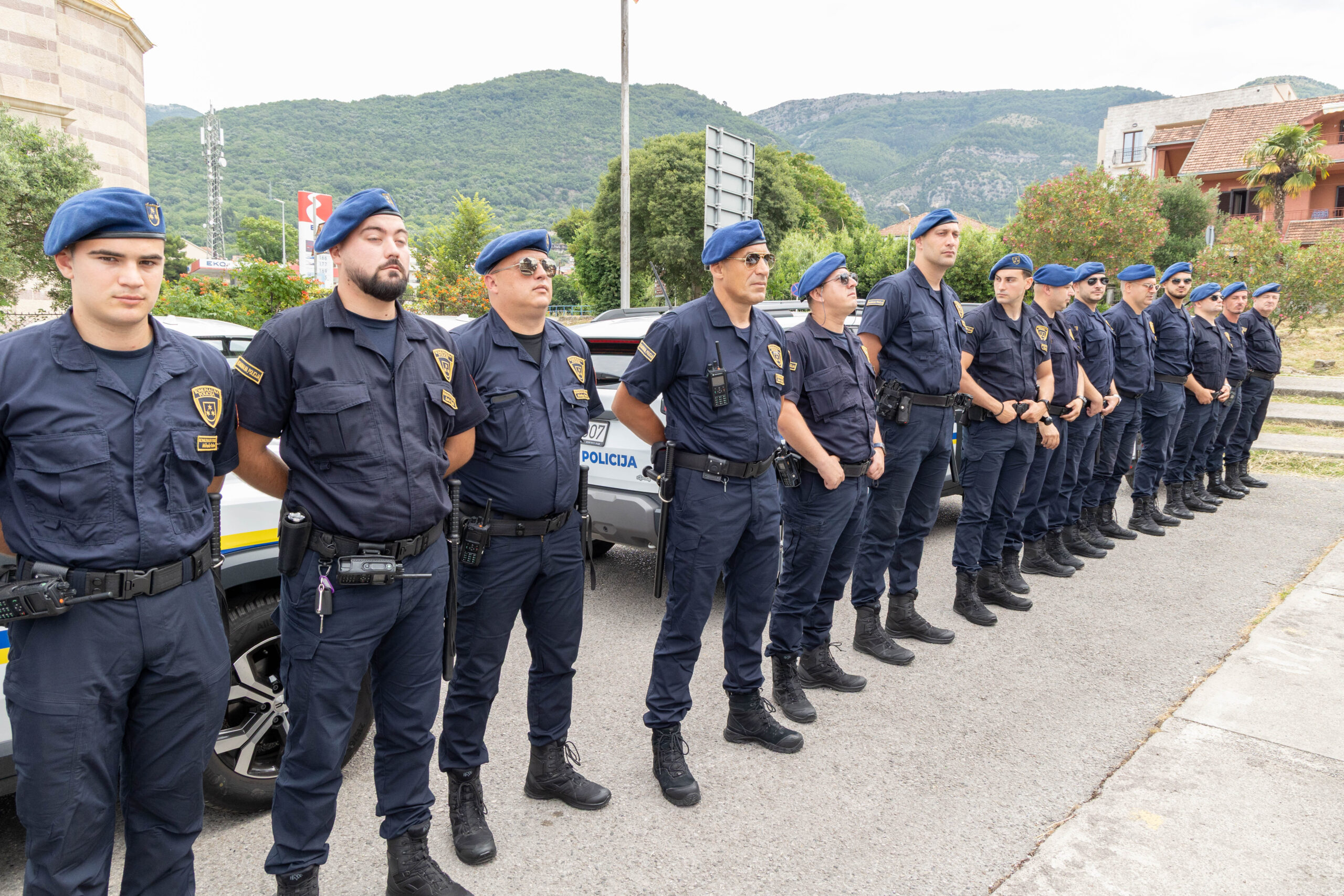 Tivatska policija, Foto: CG news