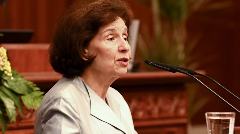 Gordana Siljanovska-Davkova; Foto: EPA-EFE GEORGI LICOVSKI