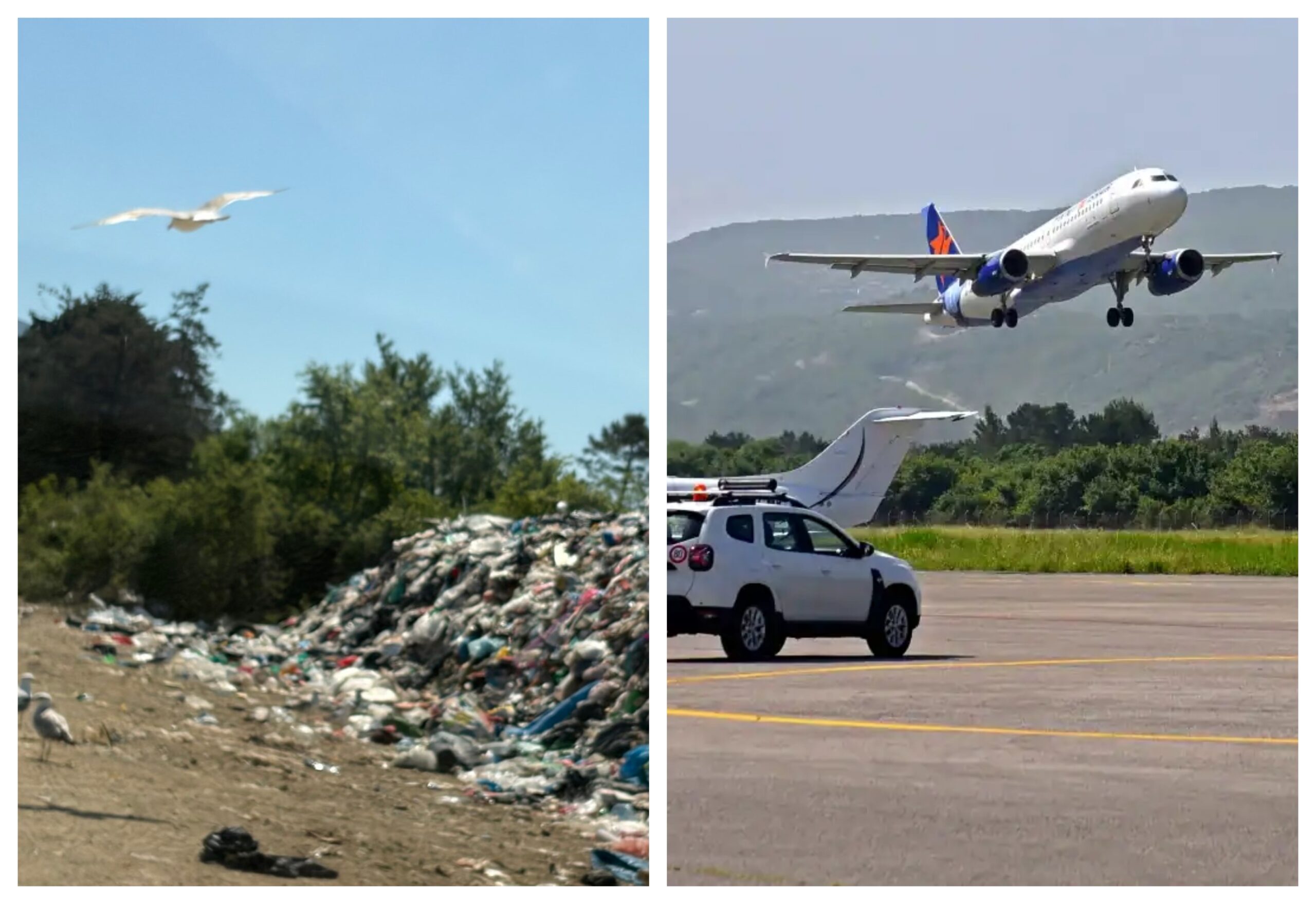 Nelegalna deponija u blizini Aerodroma Tivat
