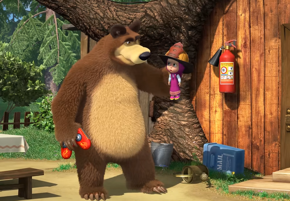 Screenshot/YouTube/Masha and The Bear

