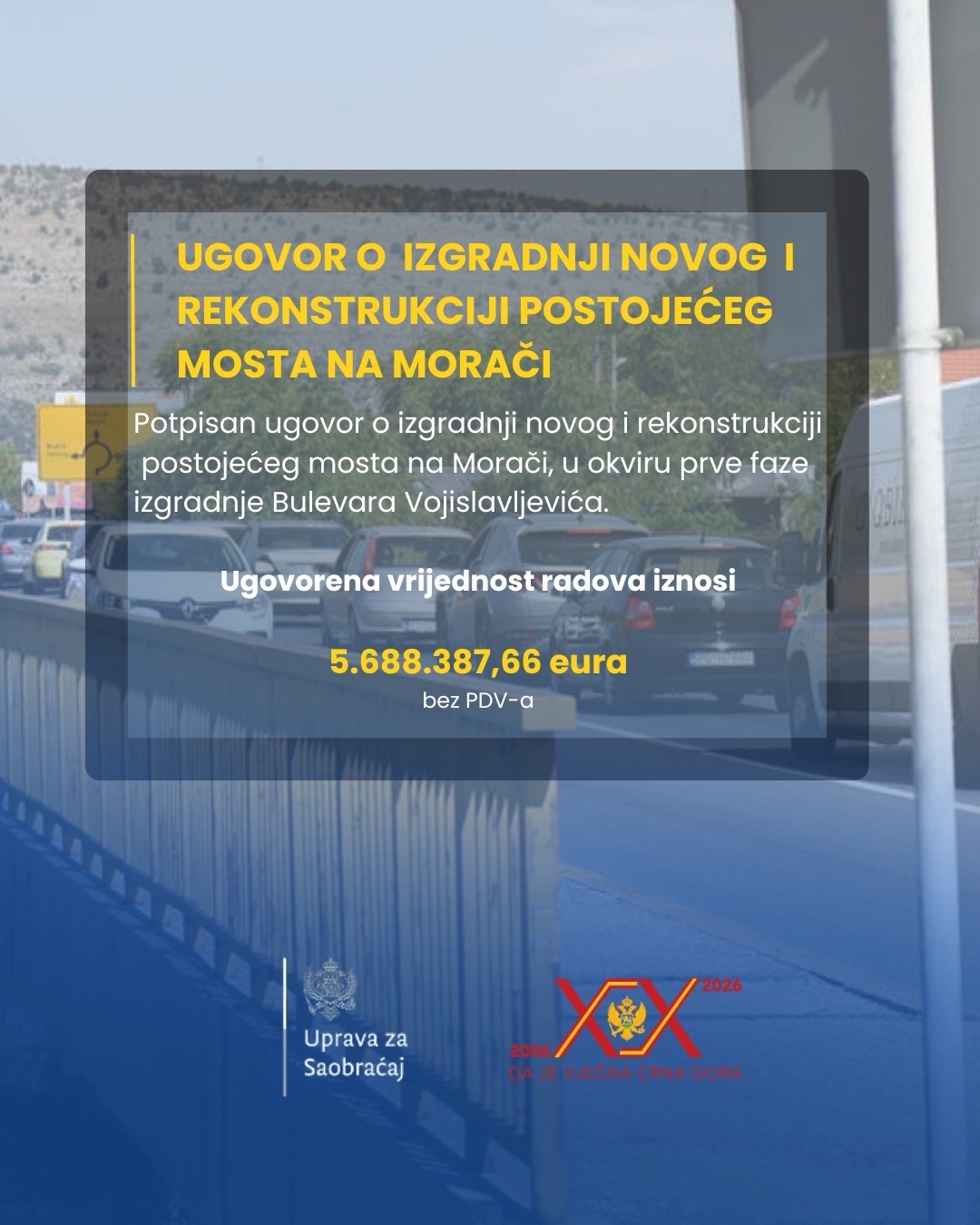 Foto: Uprava za saobraćaj