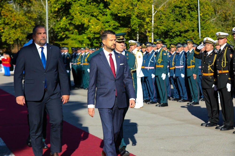 Krapović i Milatović, Foto: Ministarstvo odbrane